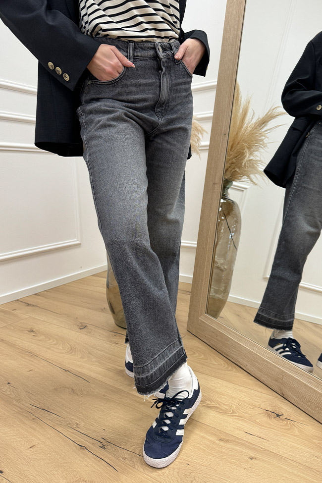 Vicolo - Jeans Kate grigio scuro fit straight