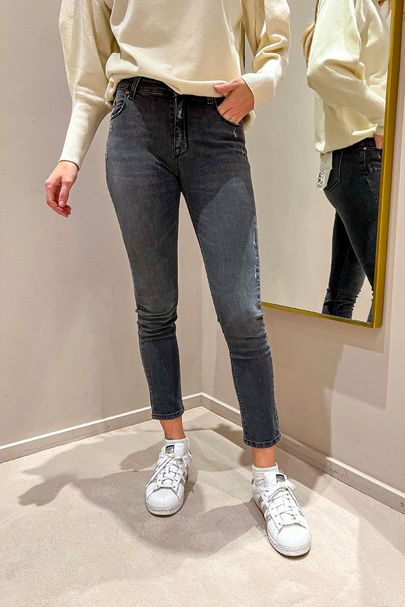 Vicolo - Margot skinny gray jeans