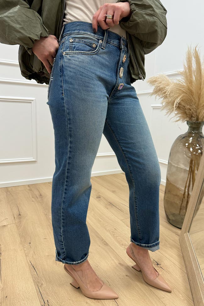 Vicolo - Jeans Zoe con dettagli gioiello