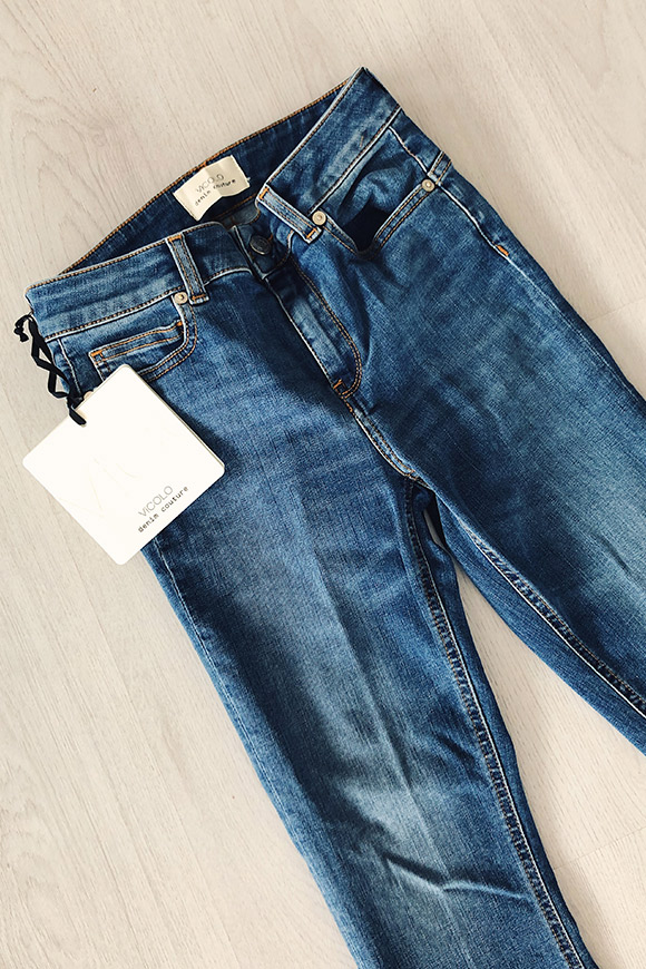 Vicolo - Blue short legged jeans