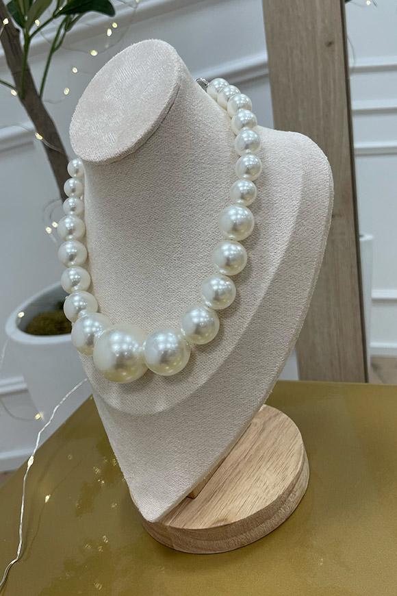 Calibro Shop - Collana perle ad un filo