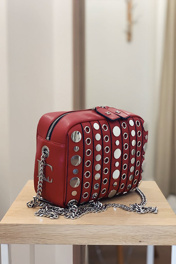 La Carrie - Octopus Red box bag