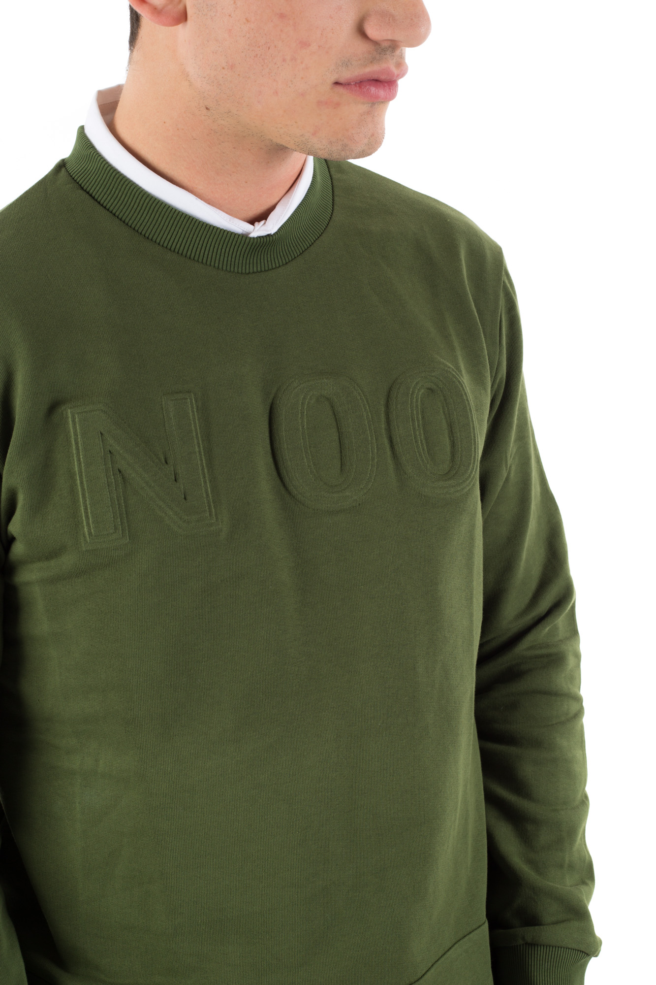 Numero 00 - Olive sweatshirt with front logo