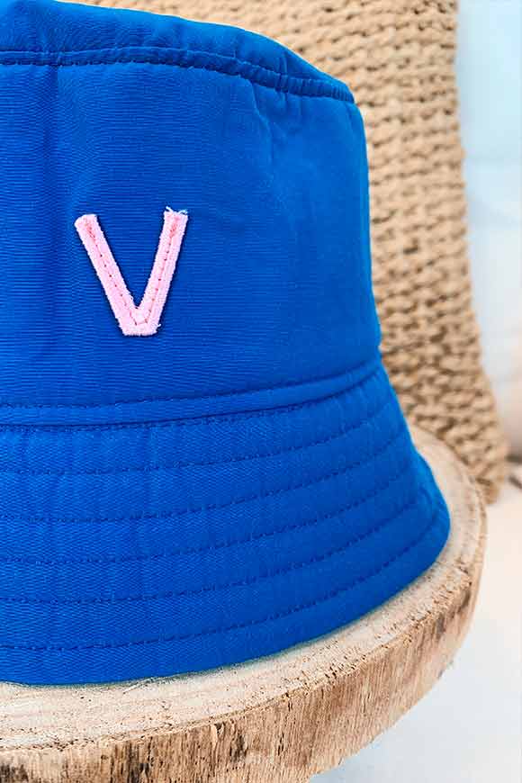 Vicolo - Royal blue bucket hat