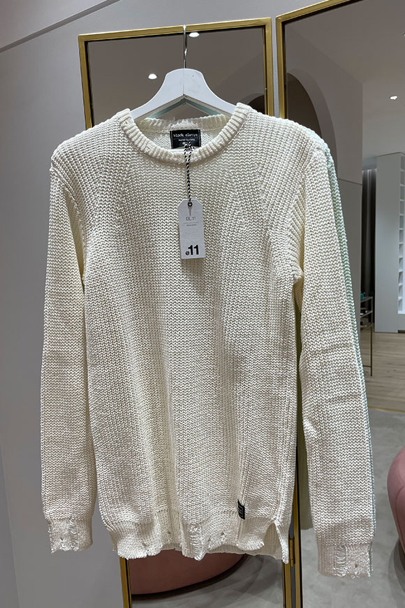 Block Eleven - Cream English ribbed sweater