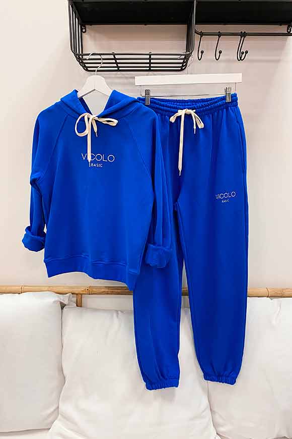 Vicolo - "Vicolo basic" royal blue jogger trousers