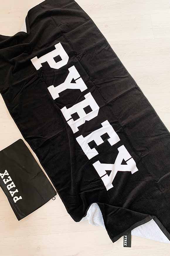 Pyrex - Black beach towel