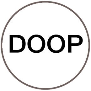Logo marca abbigliamento Doop