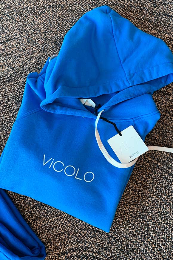 Vicolo - Royal sweatshirt with logo