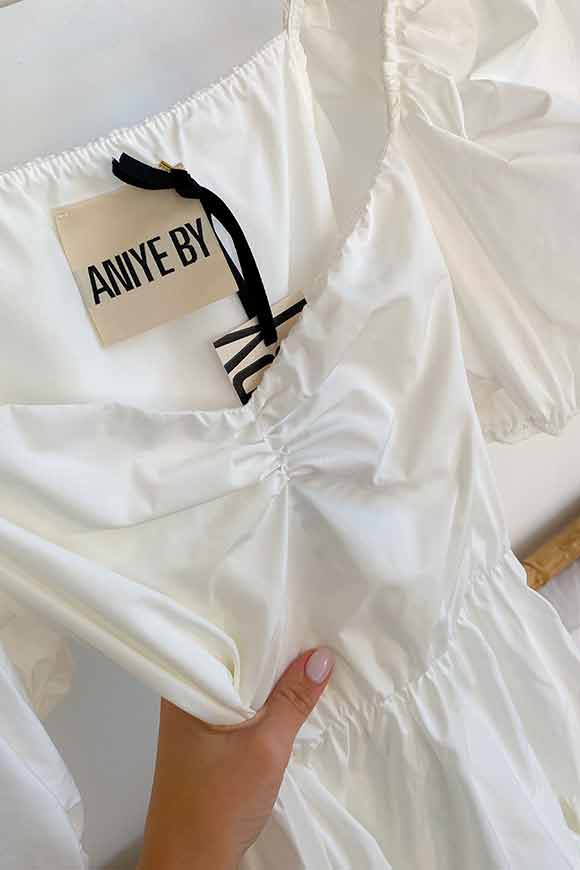 Aniye By - Mini abito Taffy bianco