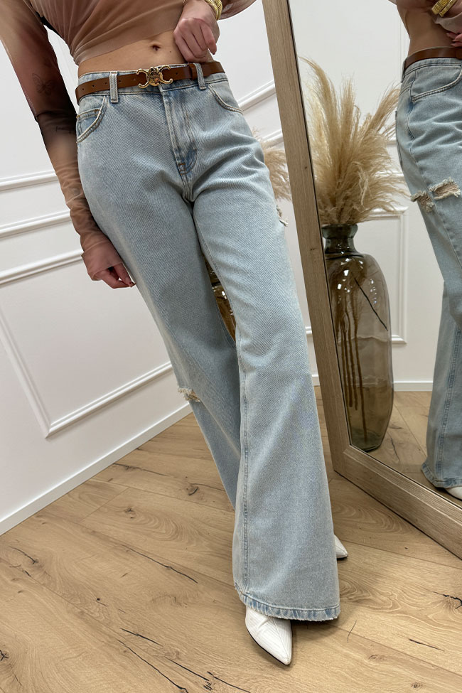 Haveone - Jeans Tokyo lavaggio chiaro con rotture