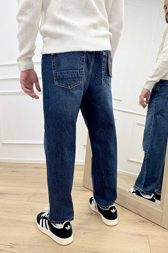 Staff Gallery - Jeans Frank lavaggio blu scuro