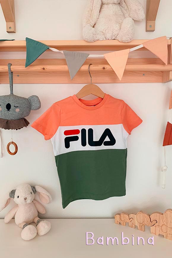 Fila - Color block t shirt with logo Child