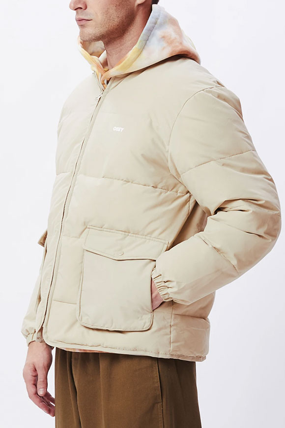 Obey - Ivory over bomber with maxi pockets