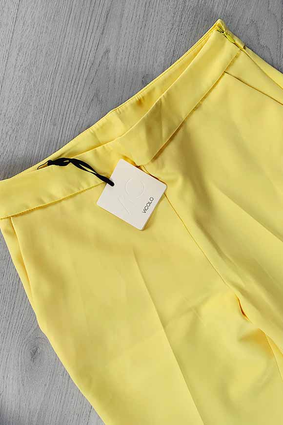 Vicolo - Yellow tailored trousers