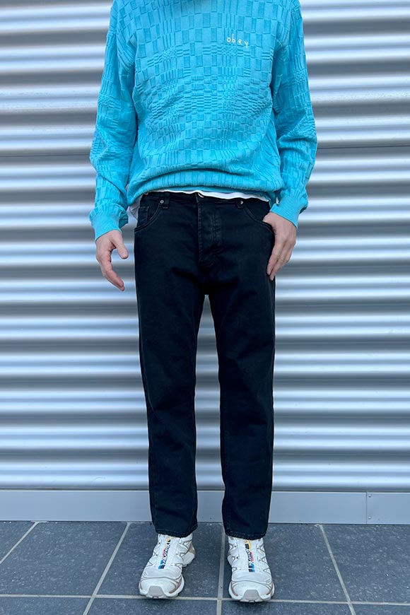 Why not brand - Jeans "Miami" nero cropped fit