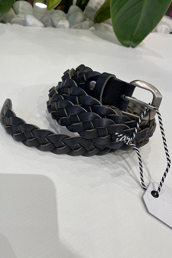 Block Eleven - Black braided belt