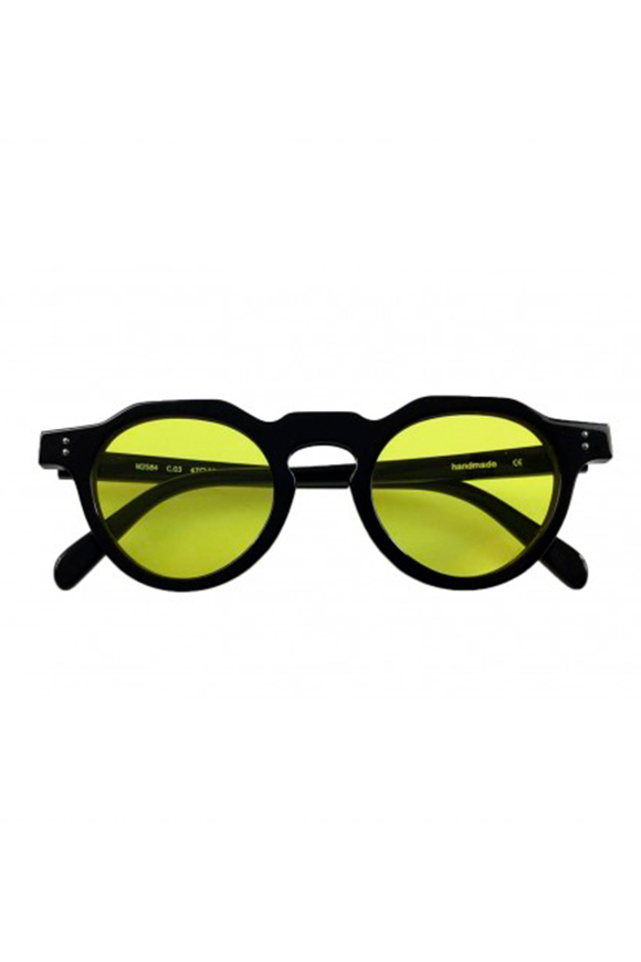 Leziff - California Yellow Black Glasses