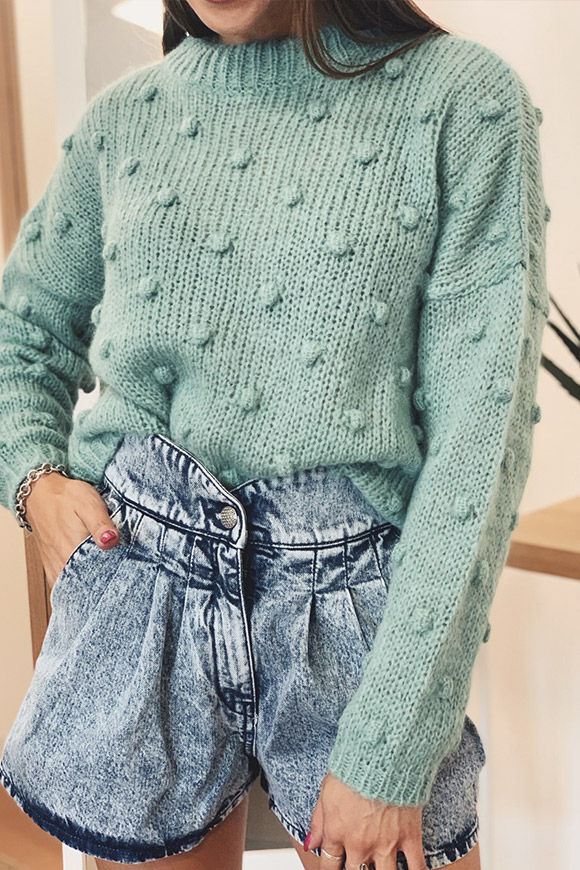 Kontatto - Peanut sage sweater