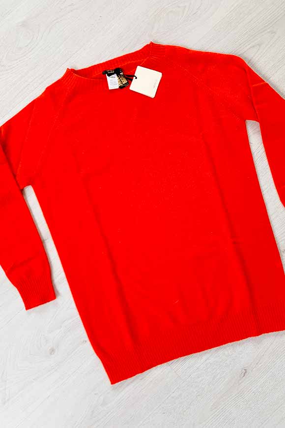 Vicolo - Orange cashmere sweater