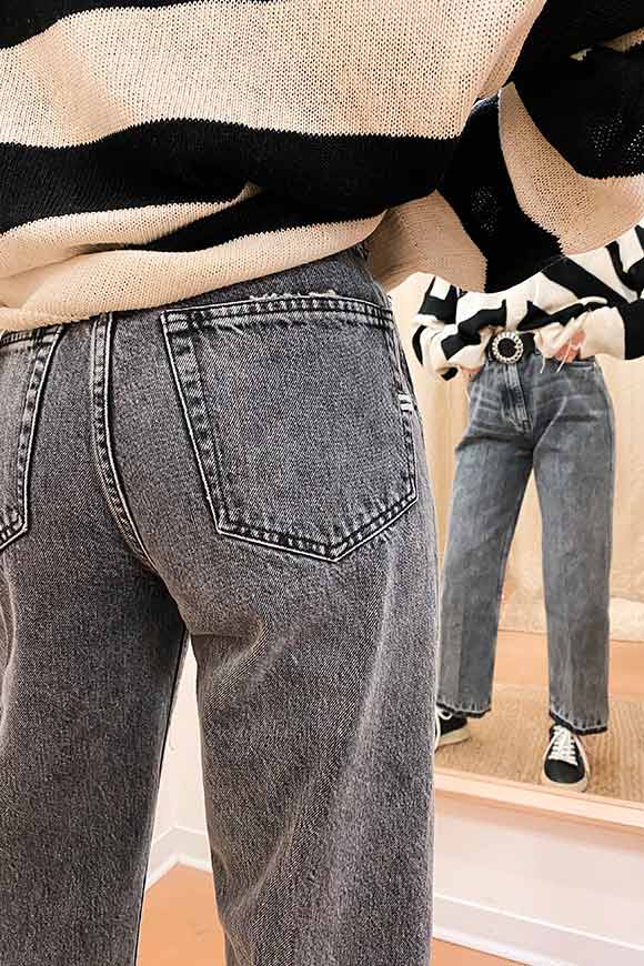 Vicolo - Kate gray cigarette jeans