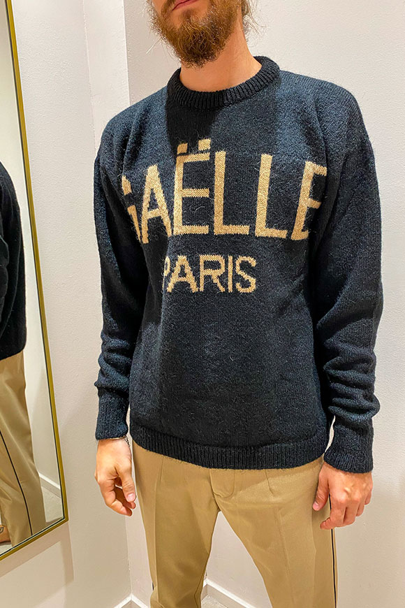 Gaelle - Logoed mohair and wool sweater