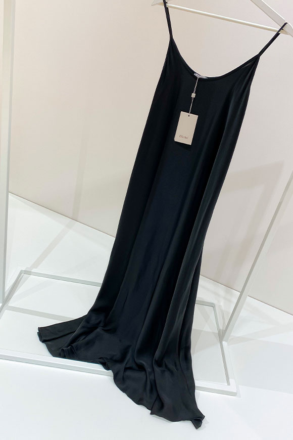 Motel - Motel Long dress in black satin