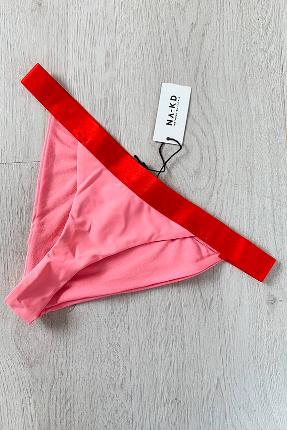 NA-KD - Pink and red bikini bottoms