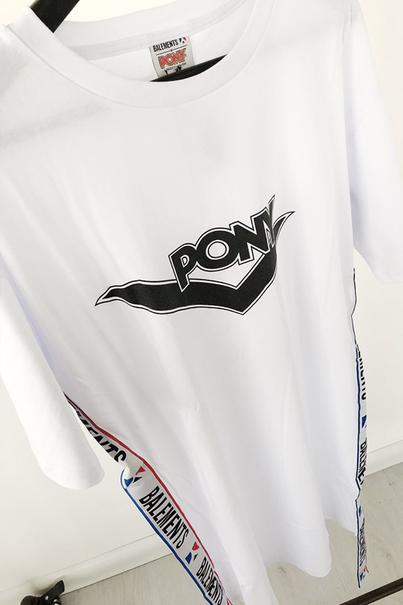 Balements - Balements x Pony T shirt lunga bianca
