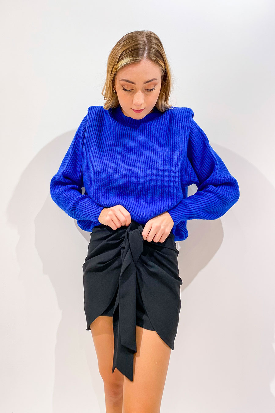 Vicolo - Royal blue box sweater