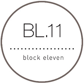 Logo marca abbigliamento Block Eleven