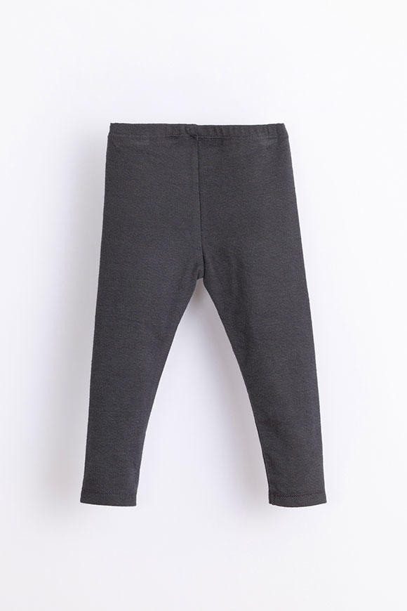 Play Up - Smooth dark gray leggings with Frame elastic