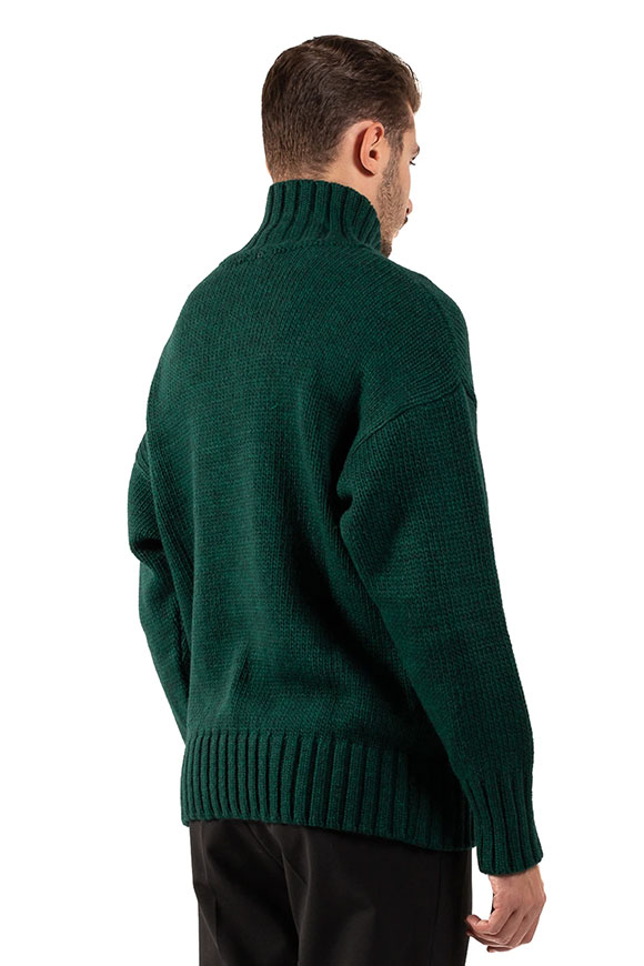 I'm Brian - Grass green turtleneck sweater