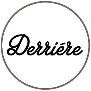 Logo marca abbigliamento Derrière