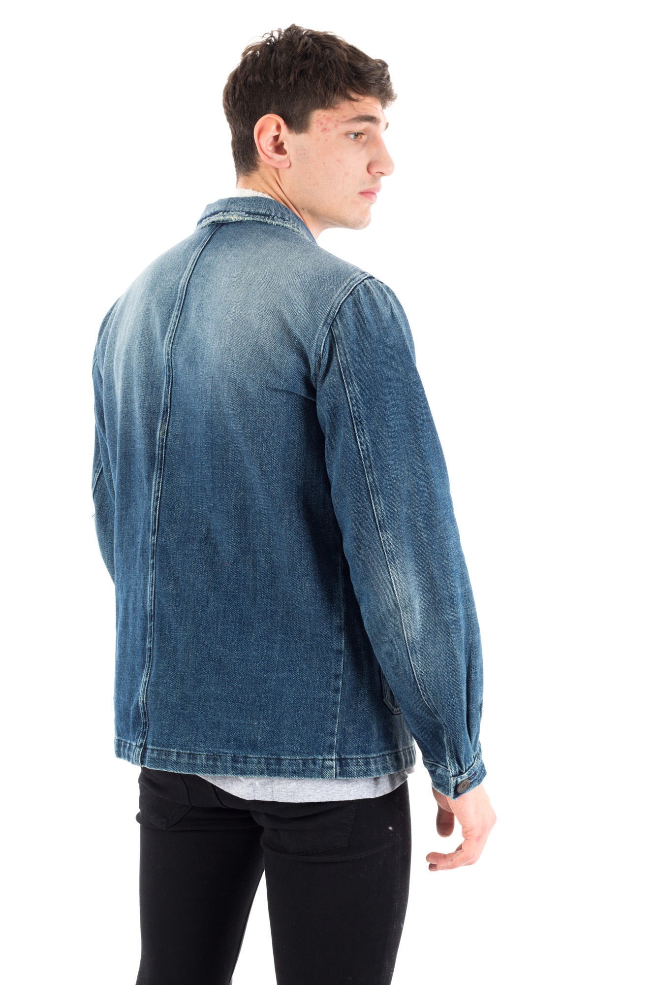 Derrière - Denim jacket with front pockets