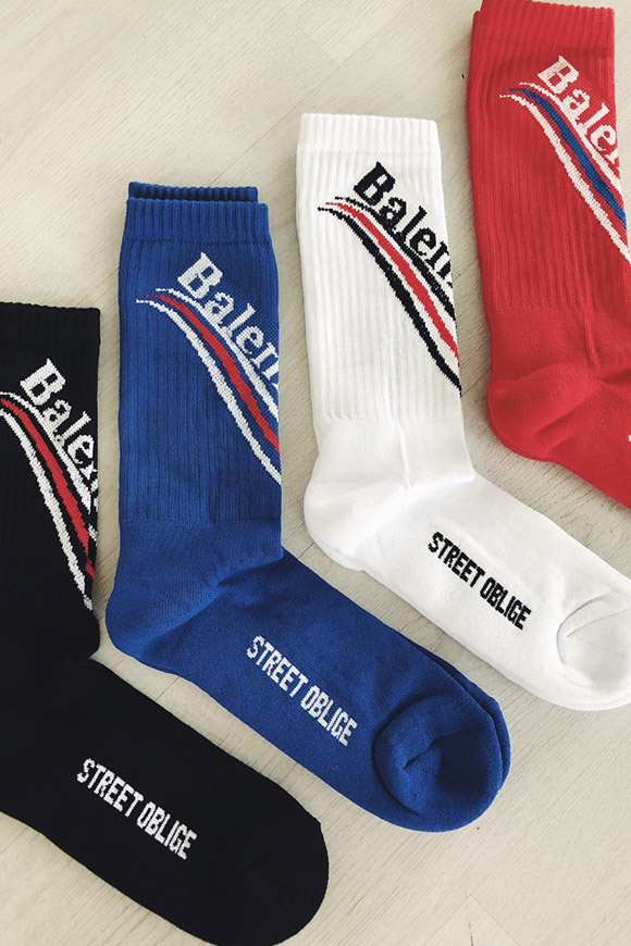 Balements - Red terry socks with logo