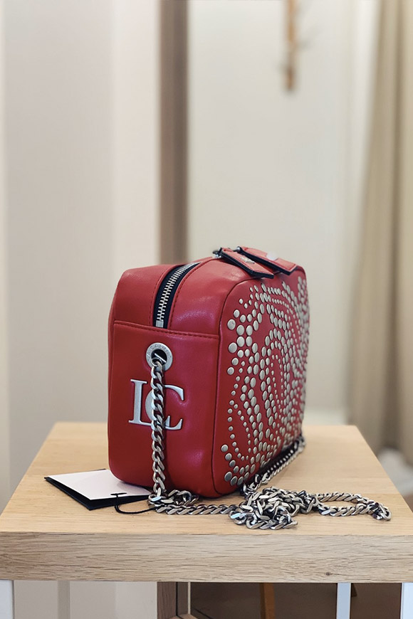 La Carrie - Red Arabesque box bag