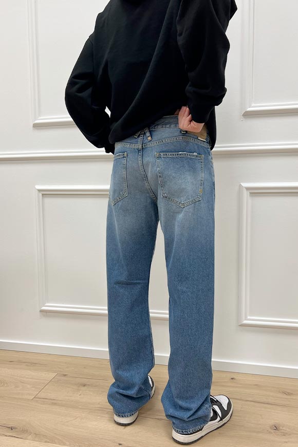 Cycle - Jeans wide straight lavaggio vintage