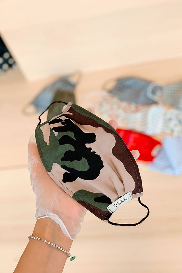 Vicolo - Camouflage mask in fabric