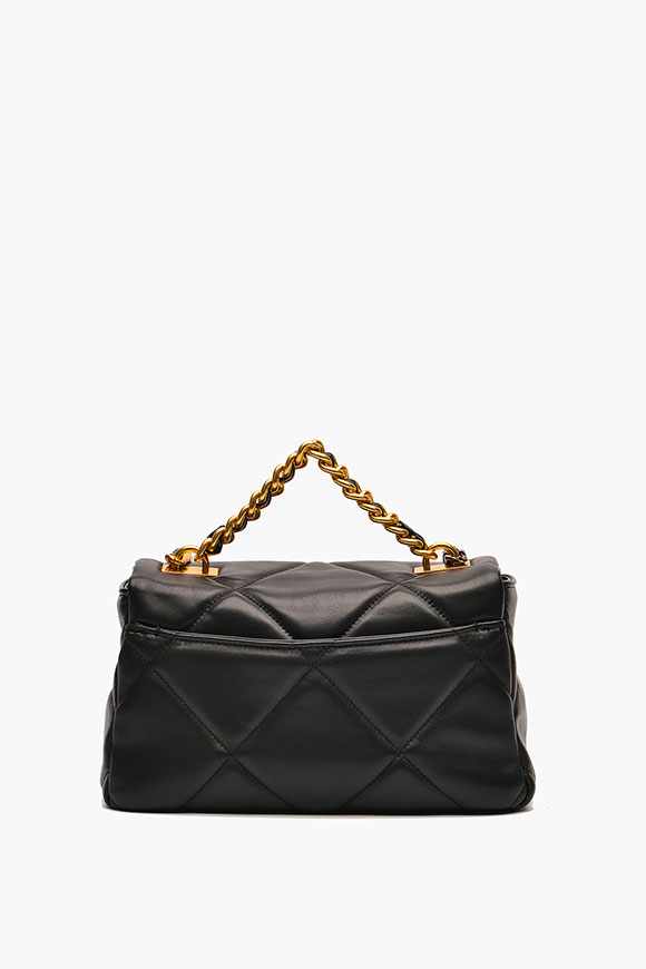 La Carrie - Stephy black hand-quilted bag