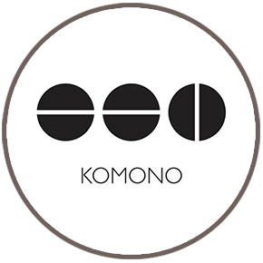Logo marca abbigliamento Komono